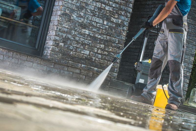Powerwashing Equipment in Action