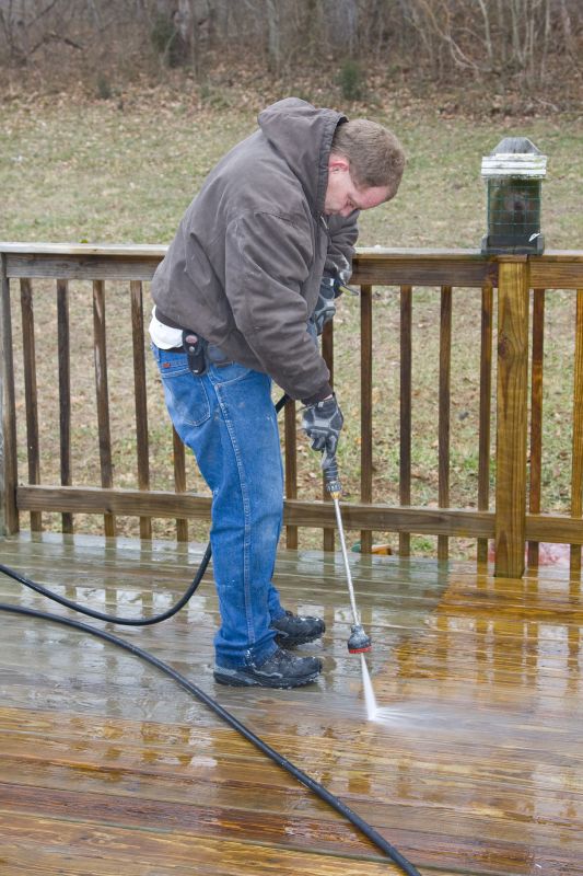 Wood Power Washing