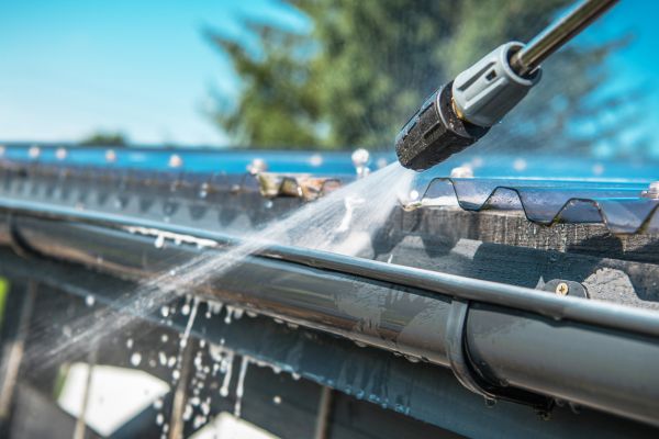 Gutter Pressure Washing in Conway