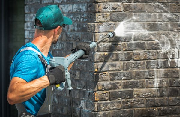 Brick Wall Washing in Conway