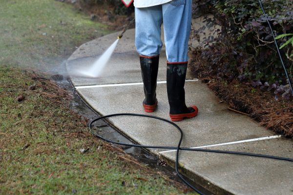 Sidewalk Pressure Cleaning in Conway