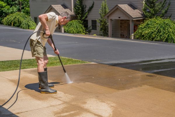 Concrete Dirt Removal in Conway